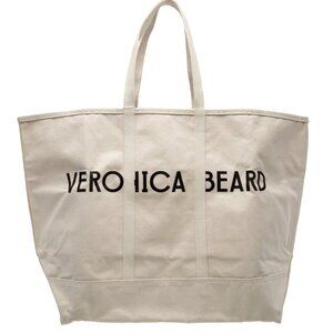 NWT Veronica Beard Large Canvas Logo Tote